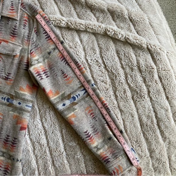 Wool Pendleton Shacket - Picture 9 of 9